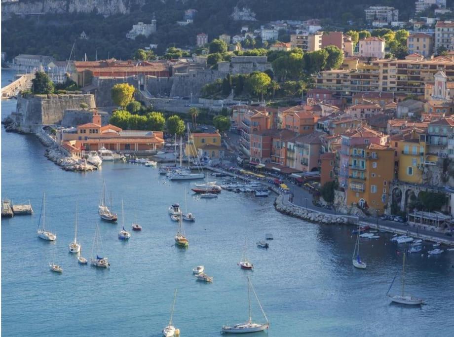La Nonete Lägenhet Villefranche-sur-Mer Exteriör bild
