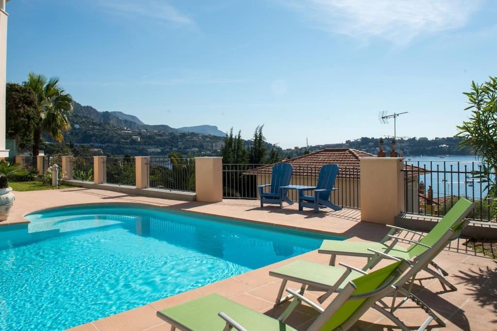 La Nonete Lägenhet Villefranche-sur-Mer Exteriör bild